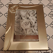 Load image into Gallery viewer, 5x7"Double Ring Ribbon Frame and Album
