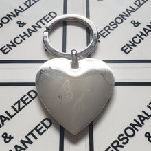 Load image into Gallery viewer, Friend Heart Keychain
