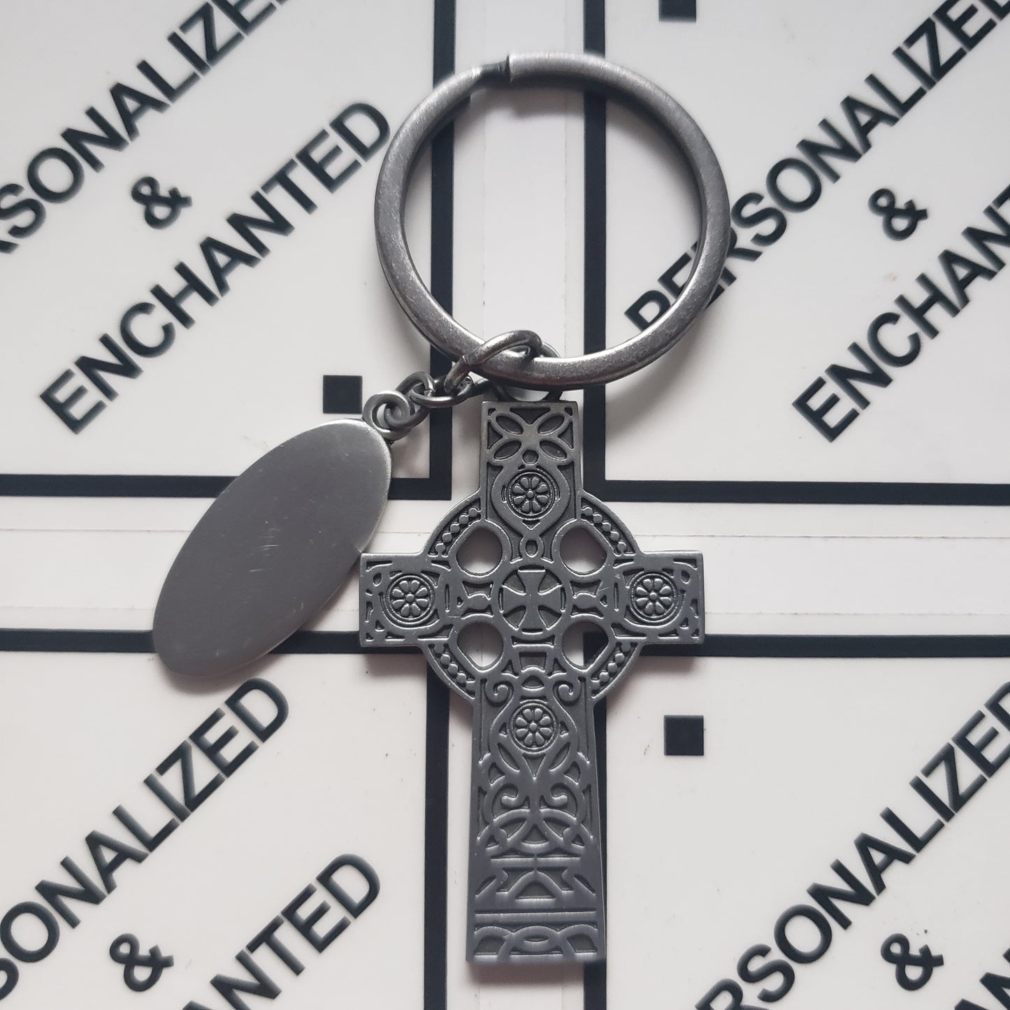 Celtic Cross Keychain