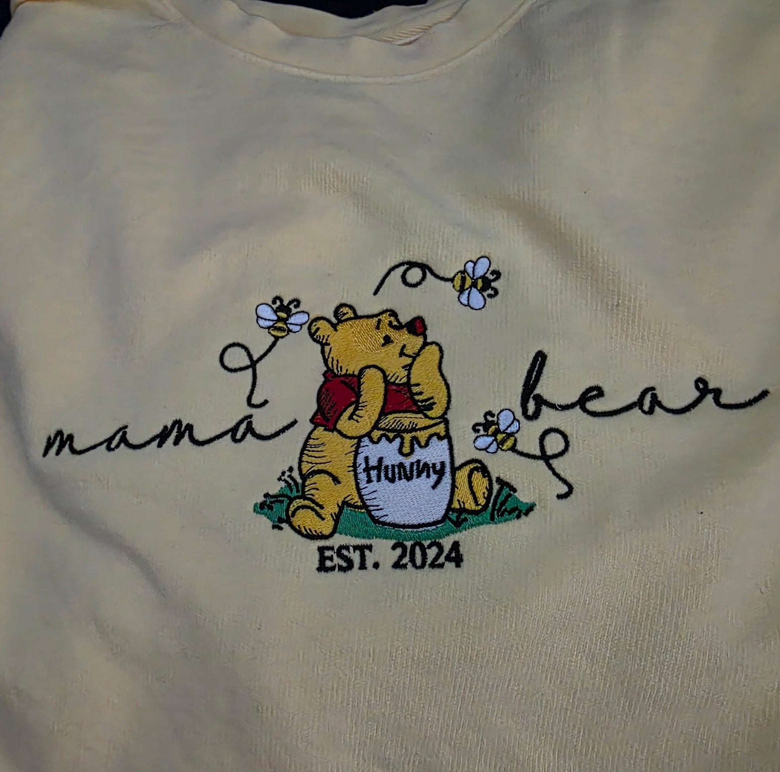 Mama Bear Embroidered Sweatshirt