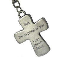 Load image into Gallery viewer, Serenity Cross Keychain
