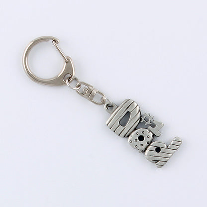 1 Dad Keychain