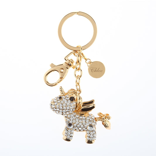 Unicorn Bling Keychain