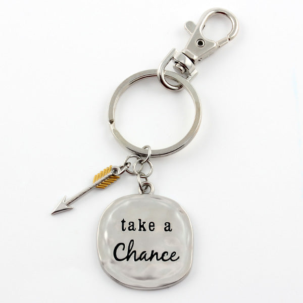 Take a Chance Keychain