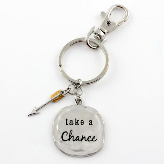 Take a Chance Keychain