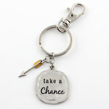 Load image into Gallery viewer, Take a Chance Keychain
