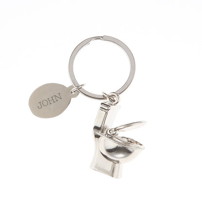 Toilet Keychain