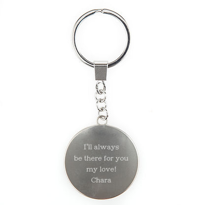 Love You To The Moon Keychain