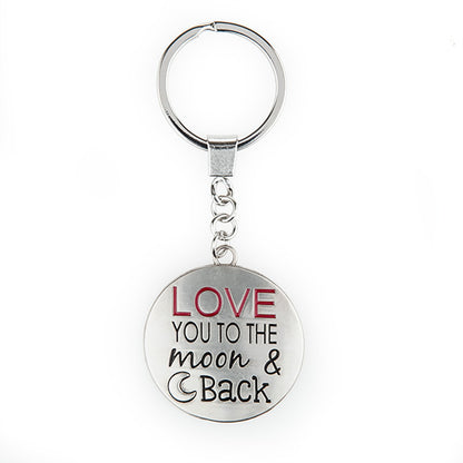 Love You To The Moon Keychain