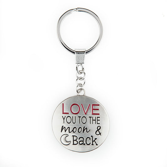 Love You To The Moon Keychain