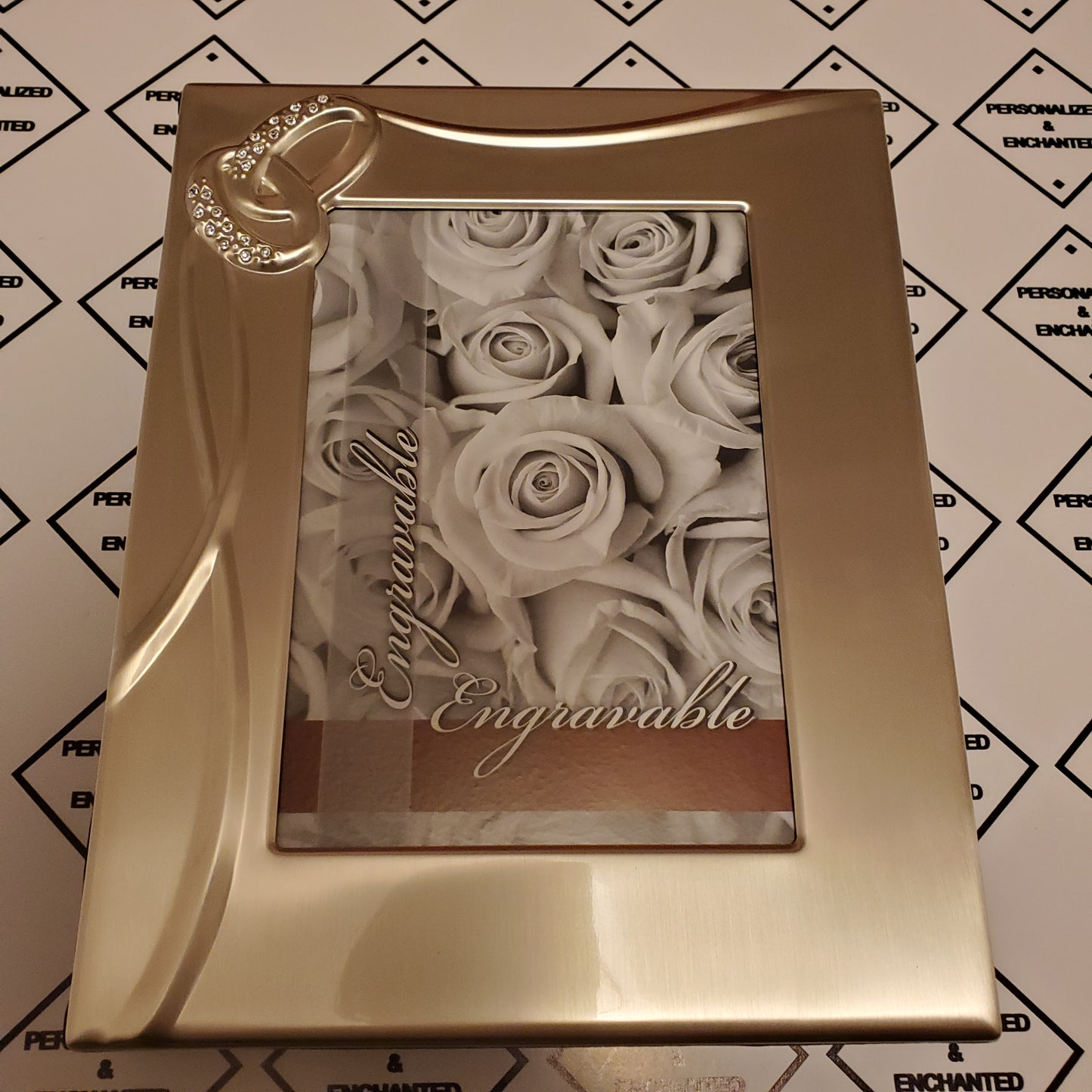5x7"Double Ring Ribbon Frame and Album