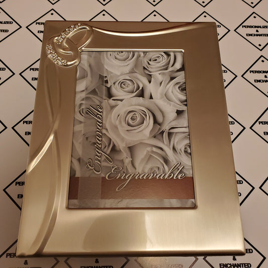 5x7"Double Ring Ribbon Frame and Album
