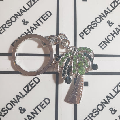 Palm Tree Keychain