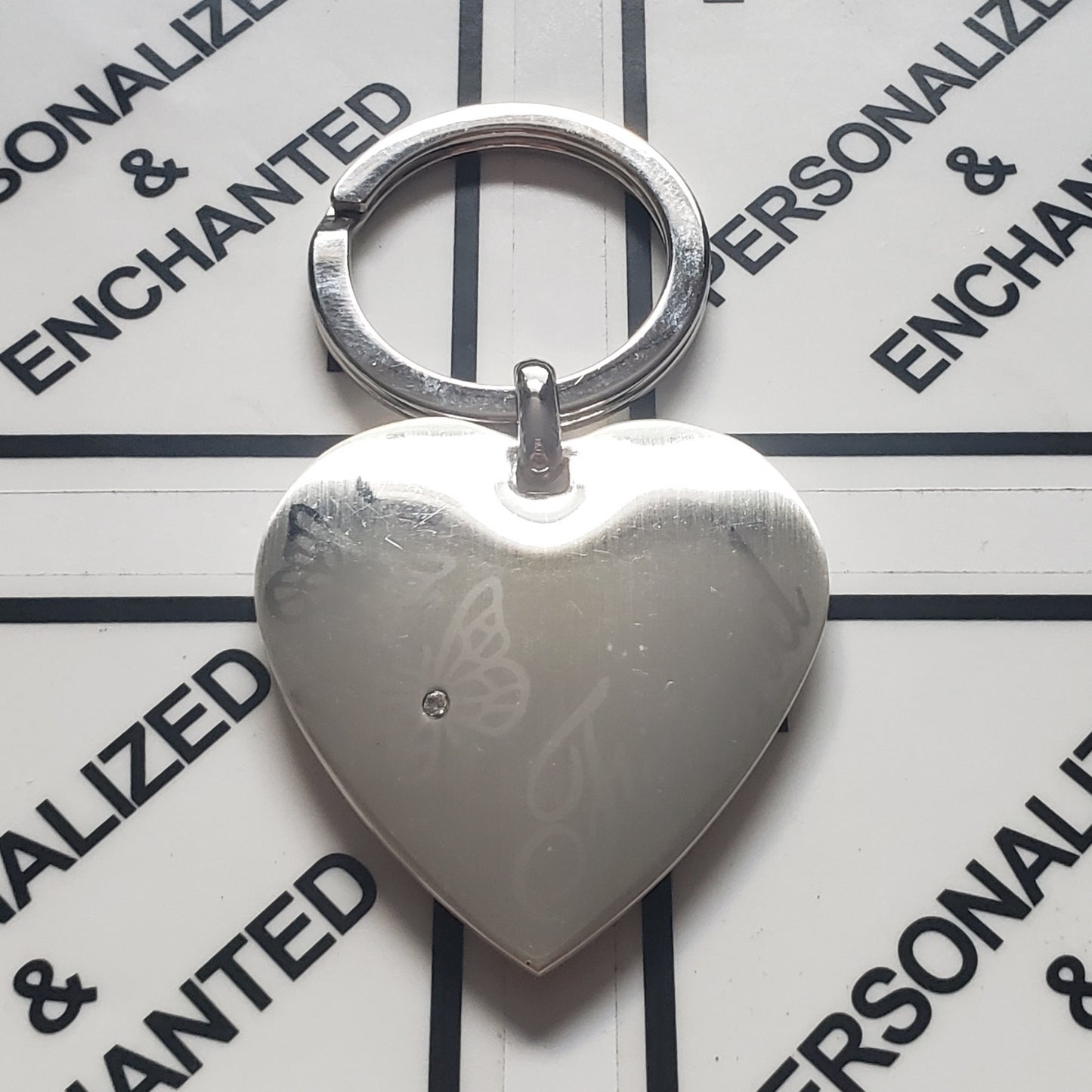 Friend Heart Keychain