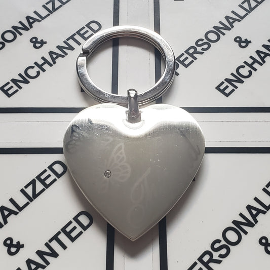 Friend Heart Keychain