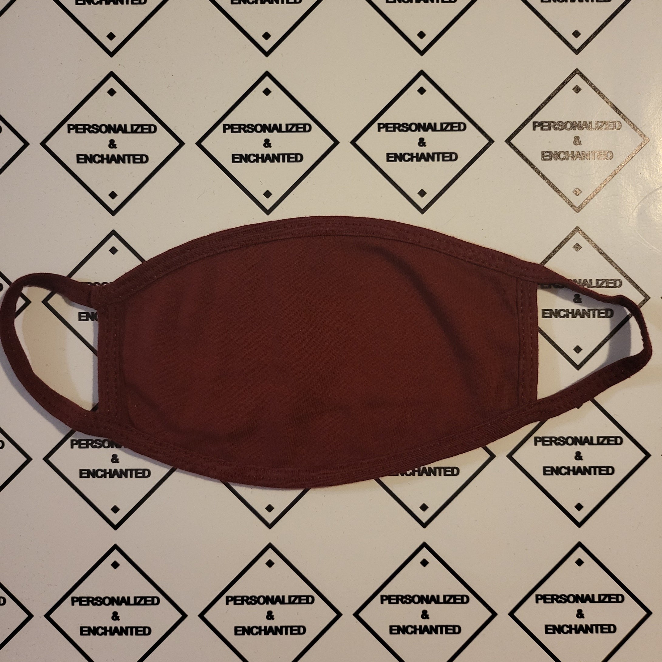 Burgundy Adult Mask