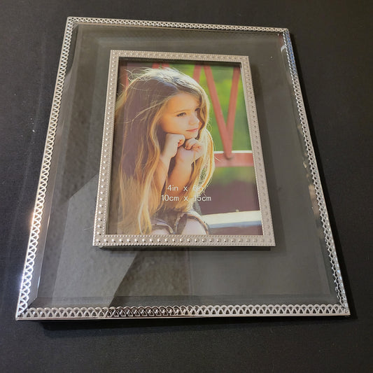Silver and Glass Frame