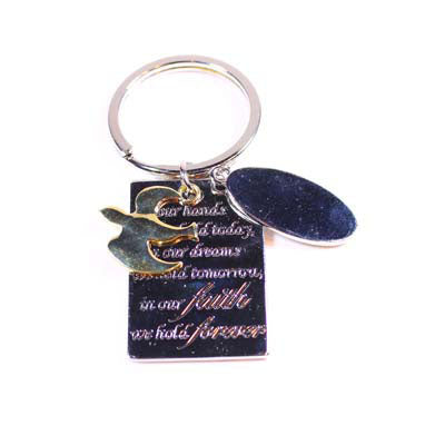 In Our Hands Keychain